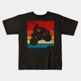 Atv quad adventure Kids T-Shirt